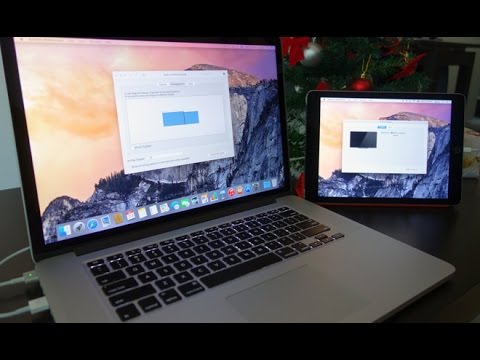 Mac display settings